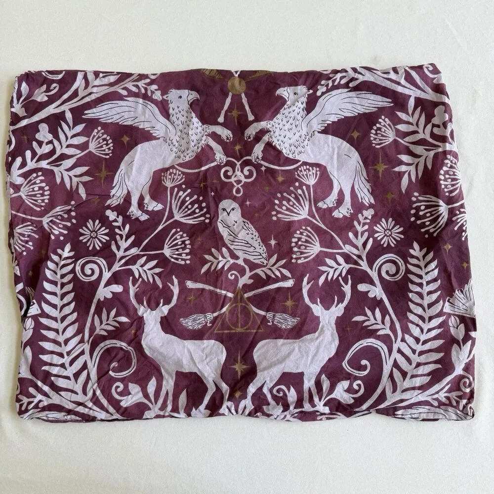 One Pottery Barn Teen Harry Potter Magical Damask Standard Pillow Sham
